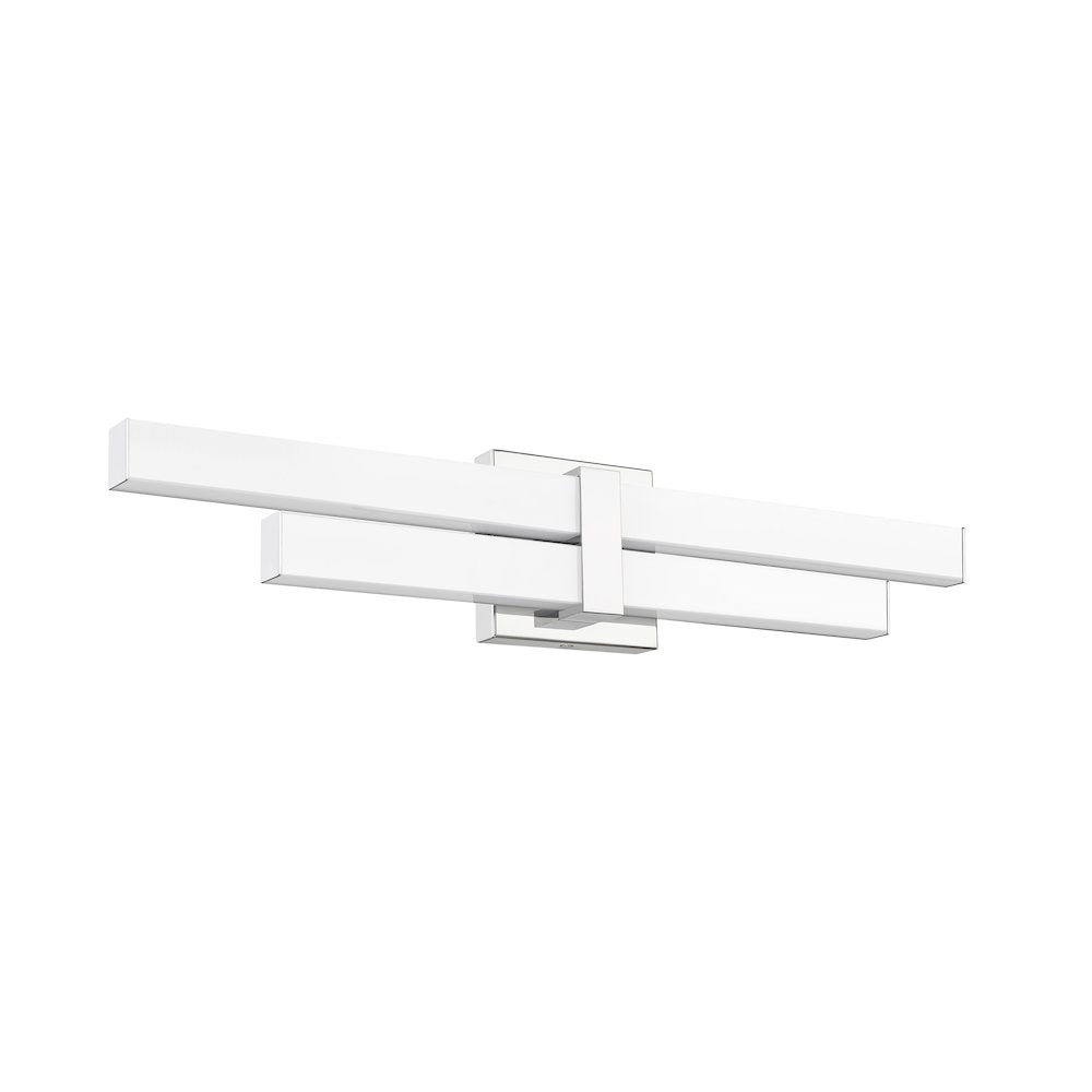 Z-Lite Zane 2 Light Vanity in Chrome  Frame Finish