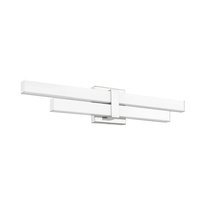 Z-Lite Zane 2 Light Vanity in Chrome  Frame Finish