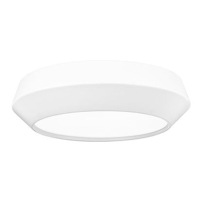 Z-Lite 1 Light Flush Mount, Matte White