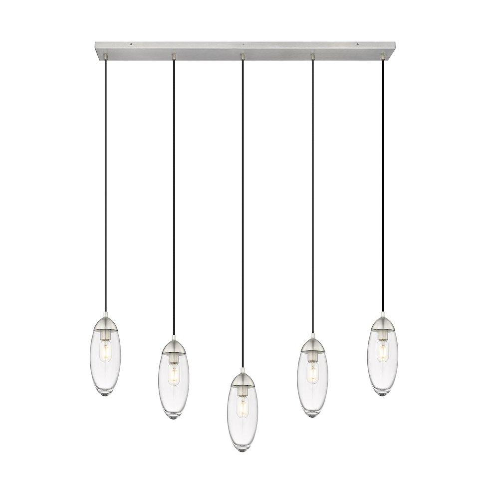 Z-Lite 5 Light Linear Chandelier