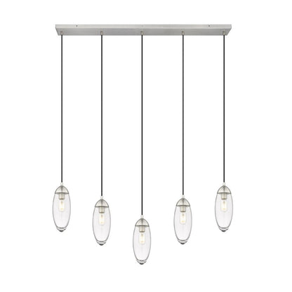 Z-Lite 5 Light Linear Chandelier