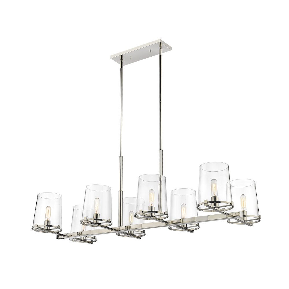 Z-Lite 8 Light Linear Chandelier