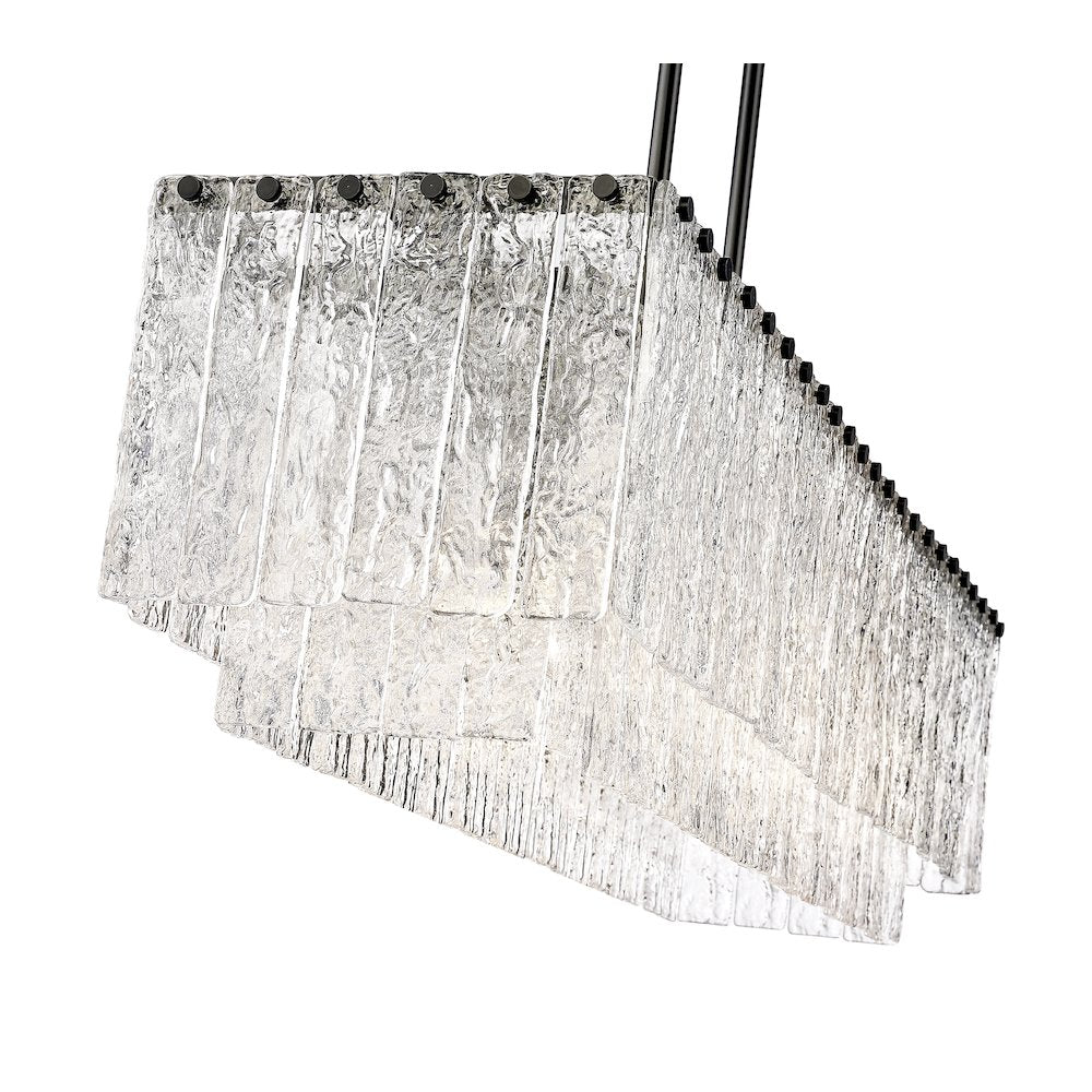 Z-Lite 5 Light Linear Chandelier