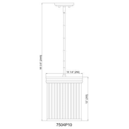 Z-Lite 3 Light Pendant