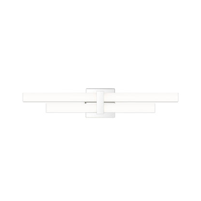 Z-Lite Zane 2 Light Vanity in Chrome  Frame Finish