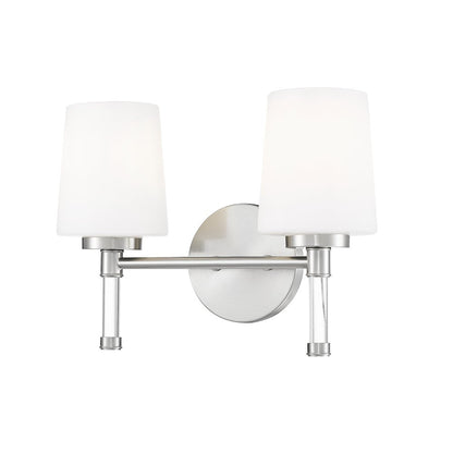 Z-Lite 2 Light Vanity, Brushed Nickel