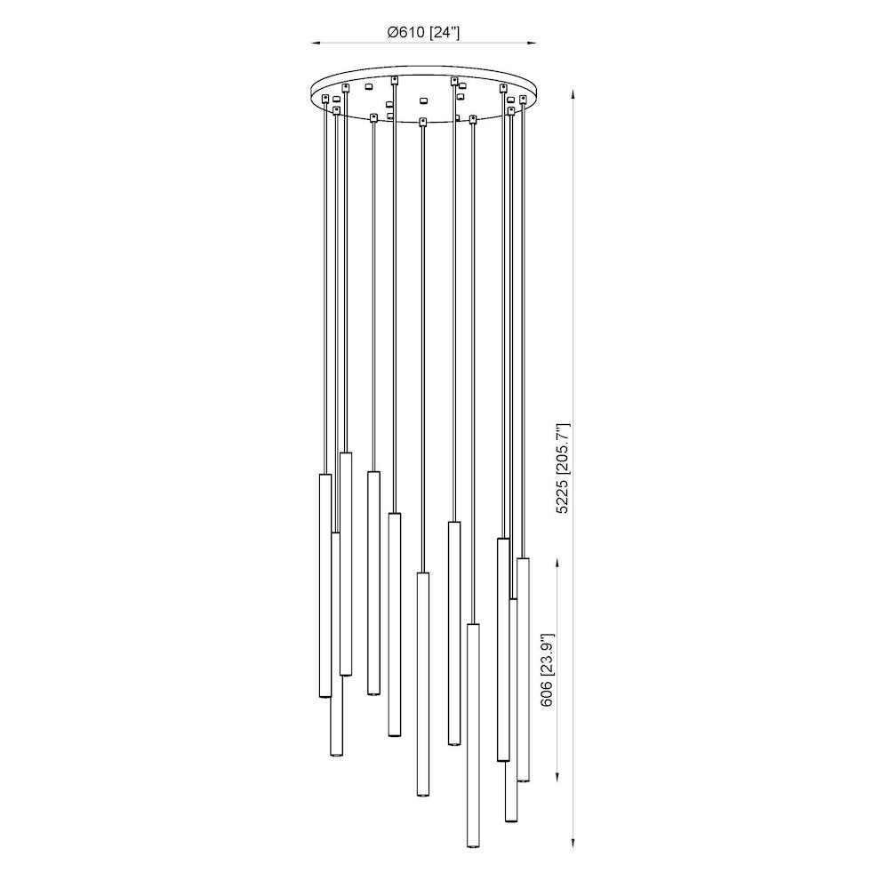 Z-Lite 11 Light Chandelier
