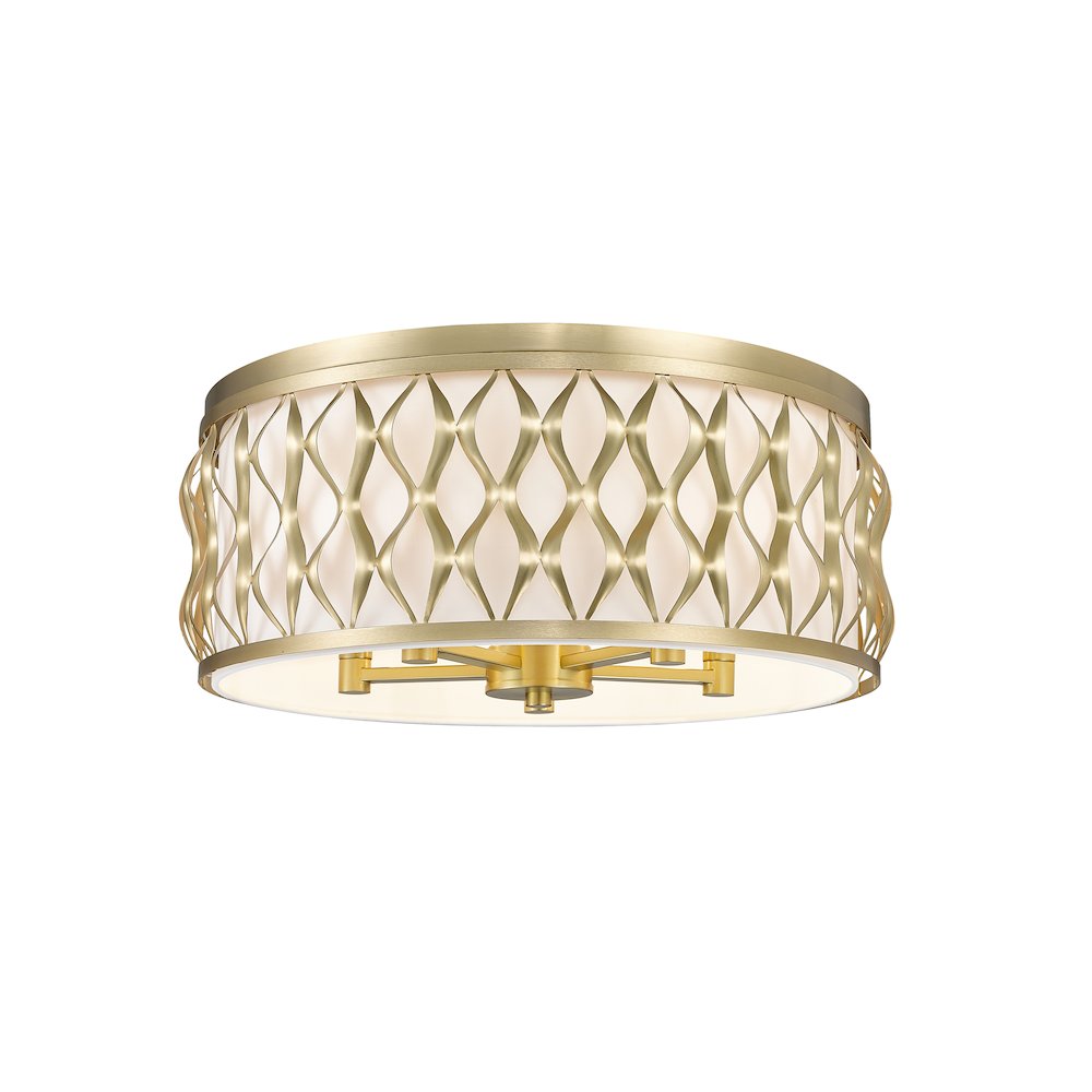 Z-Lite 5 Light Flush mount