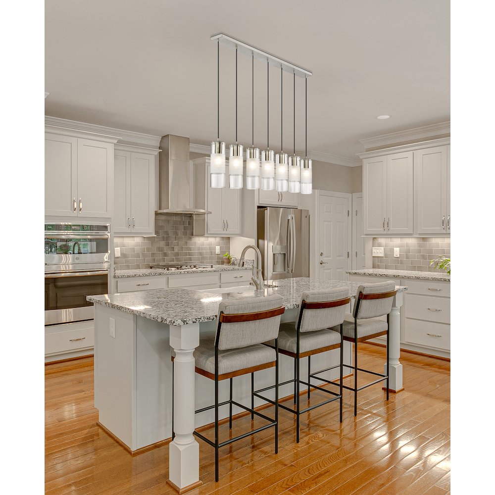 Z-Lite 7 Light Linear Chandelier