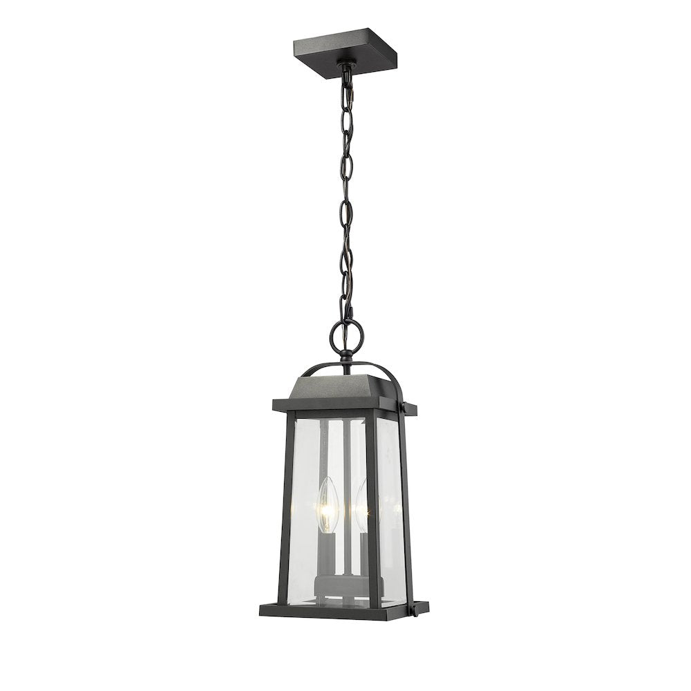 Z-Lite 2 Light Outdoor Chain Mount Ceiling Fixture
