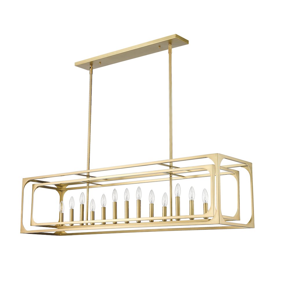 Z-Lite 13 Light Linear Chandelier