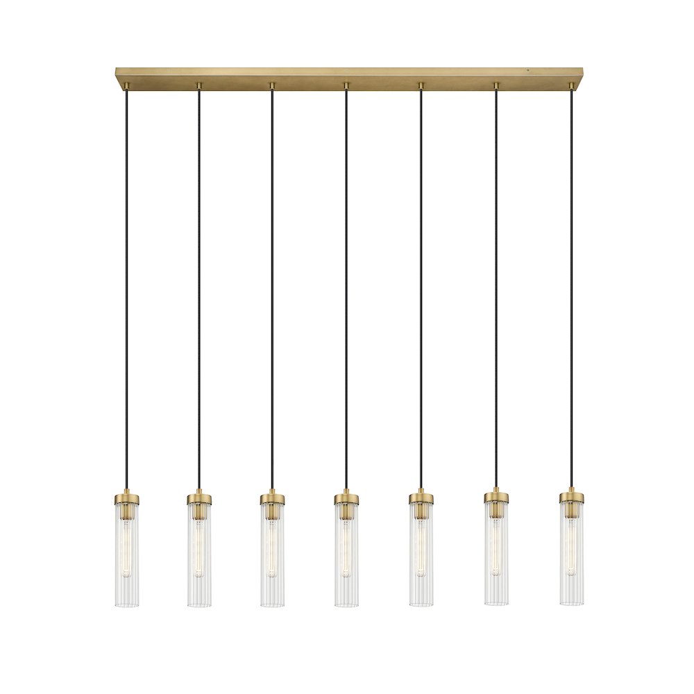 Z-Lite 7 Light Linear Chandelier