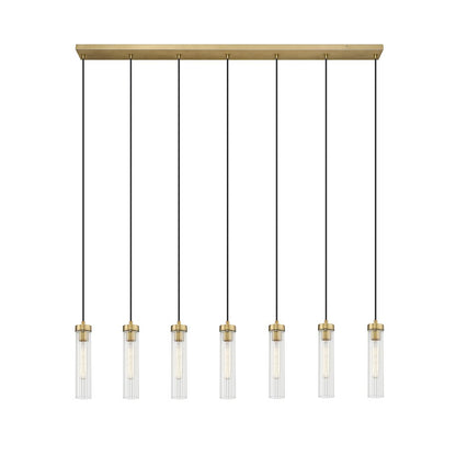 Z-Lite 7 Light Linear Chandelier
