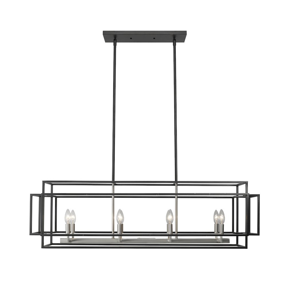 Z-Lite 8 Light Linear Chandelier