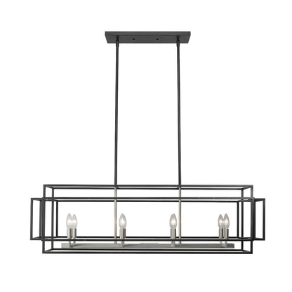 Z-Lite 8 Light Linear Chandelier