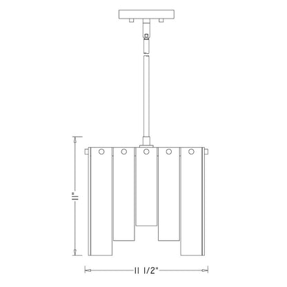 Z-Lite 1 Light Pendant