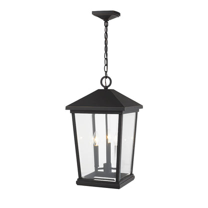 Z-Lite 3 Light Outdoor Chain Mount Ceiling Fixture
