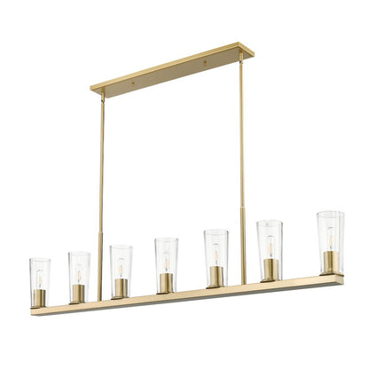 Z-Lite 7 Light Linear Chandelier