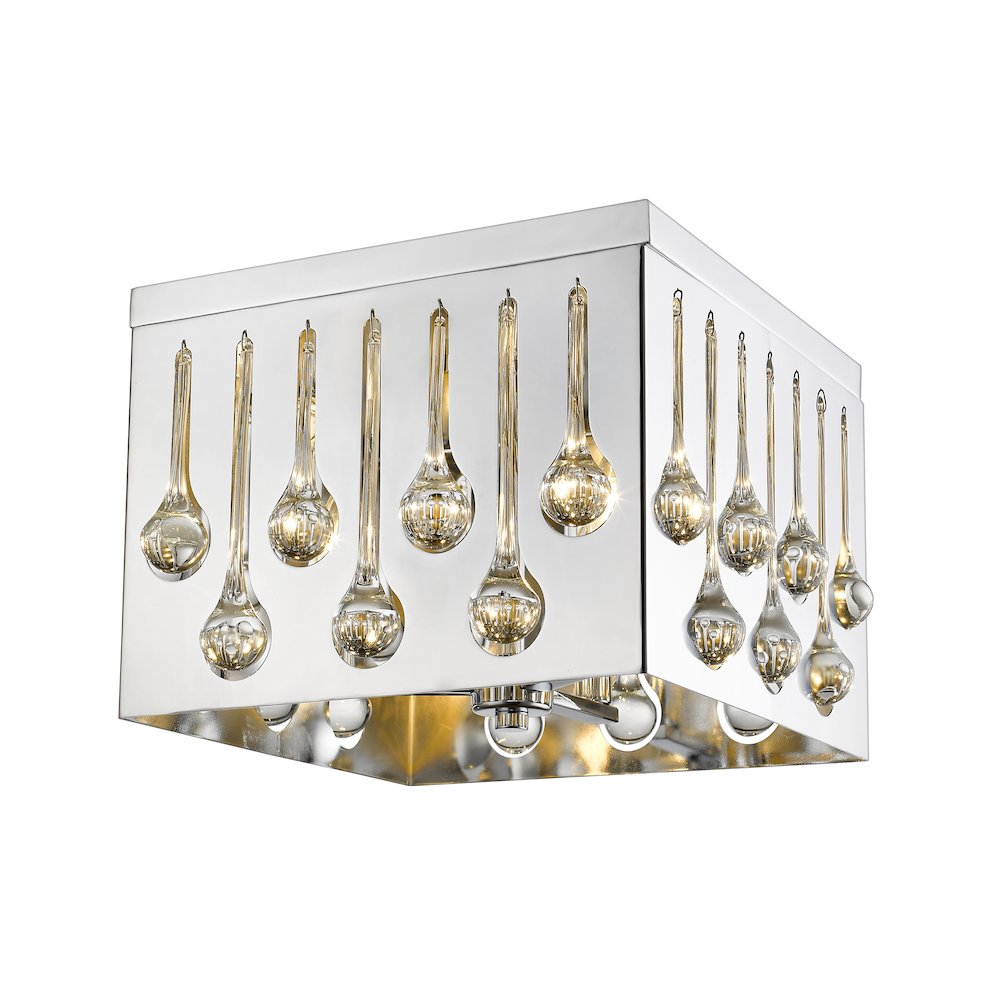Z-Lite 4 Light Flush Mount