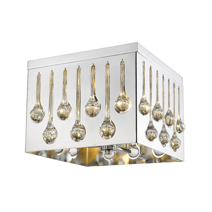 Z-Lite 4 Light Flush Mount