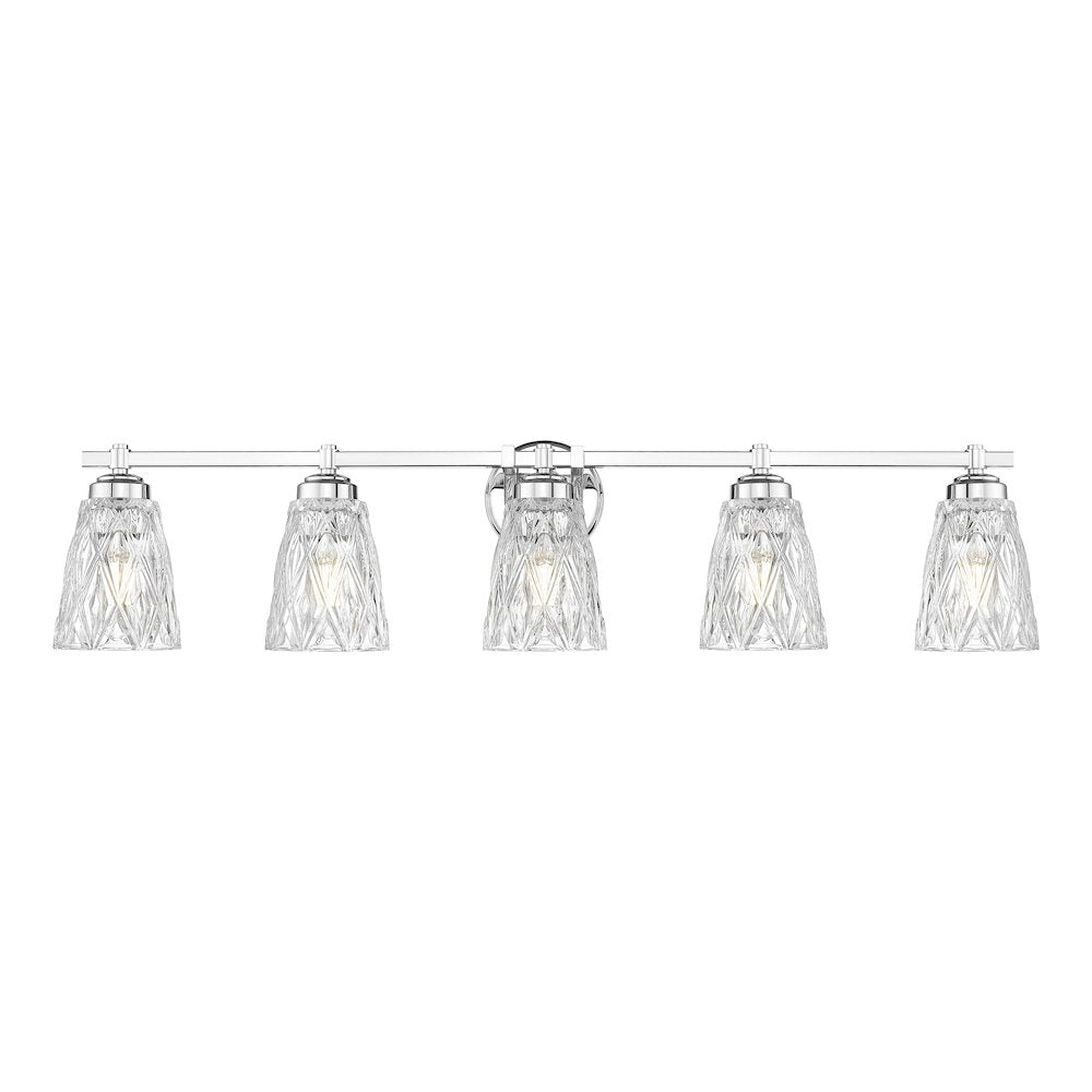 Z-Lite 5 Light Vanity, Chrome