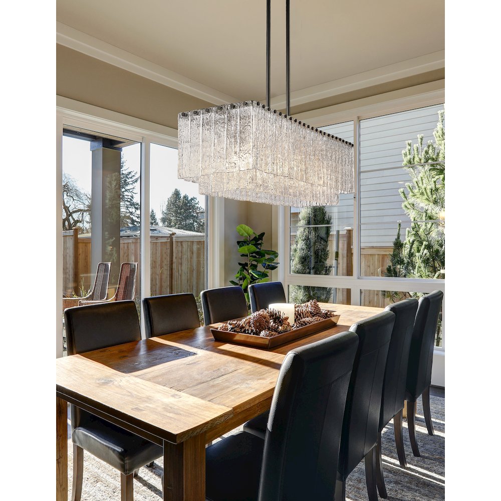 Z-Lite 5 Light Linear Chandelier