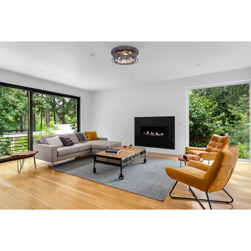 Z-Lite 4 Light Flush Mount