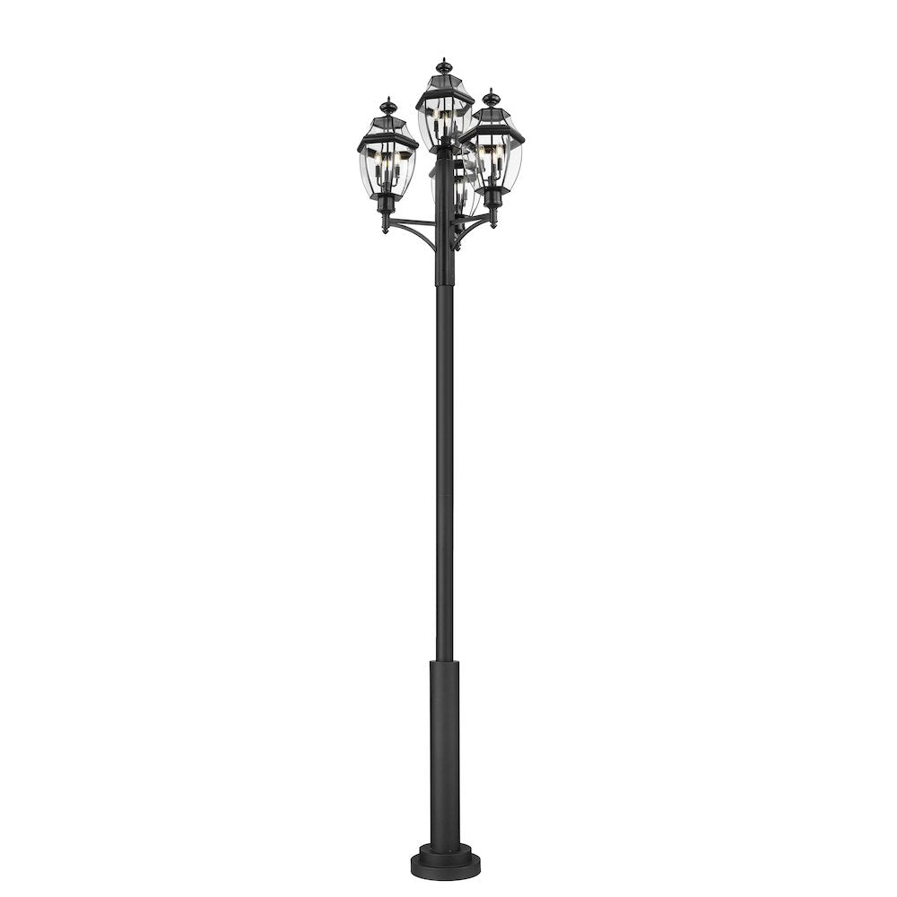 Z-Lite 3 Light Outdoor Post Mount Fixture