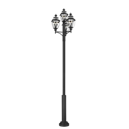 Z-Lite 3 Light Outdoor Post Mount Fixture