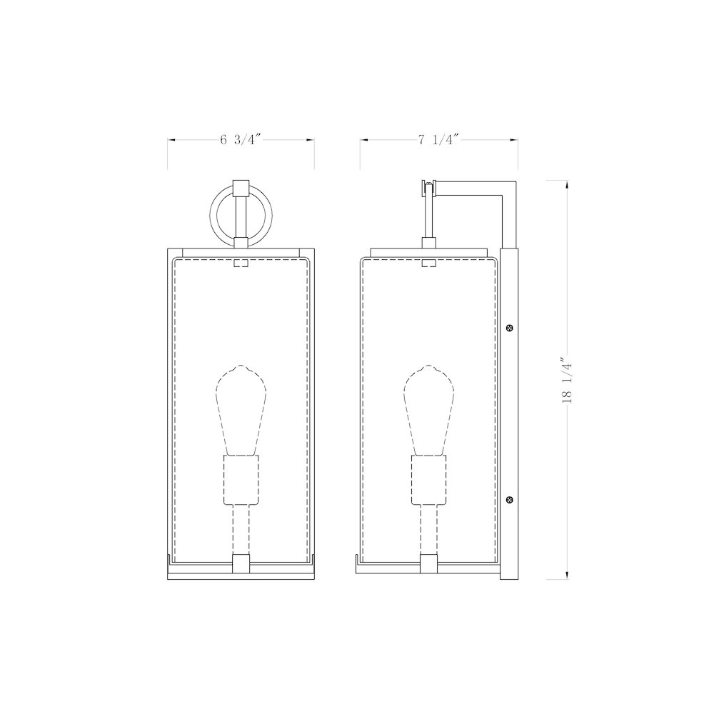 Z-Lite 1 Light Outdoor Wall Light