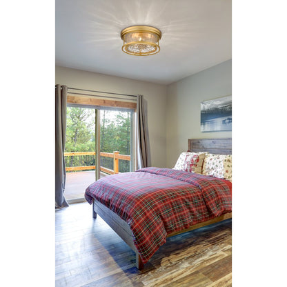 Z-Lite 3 Light Flush Mount