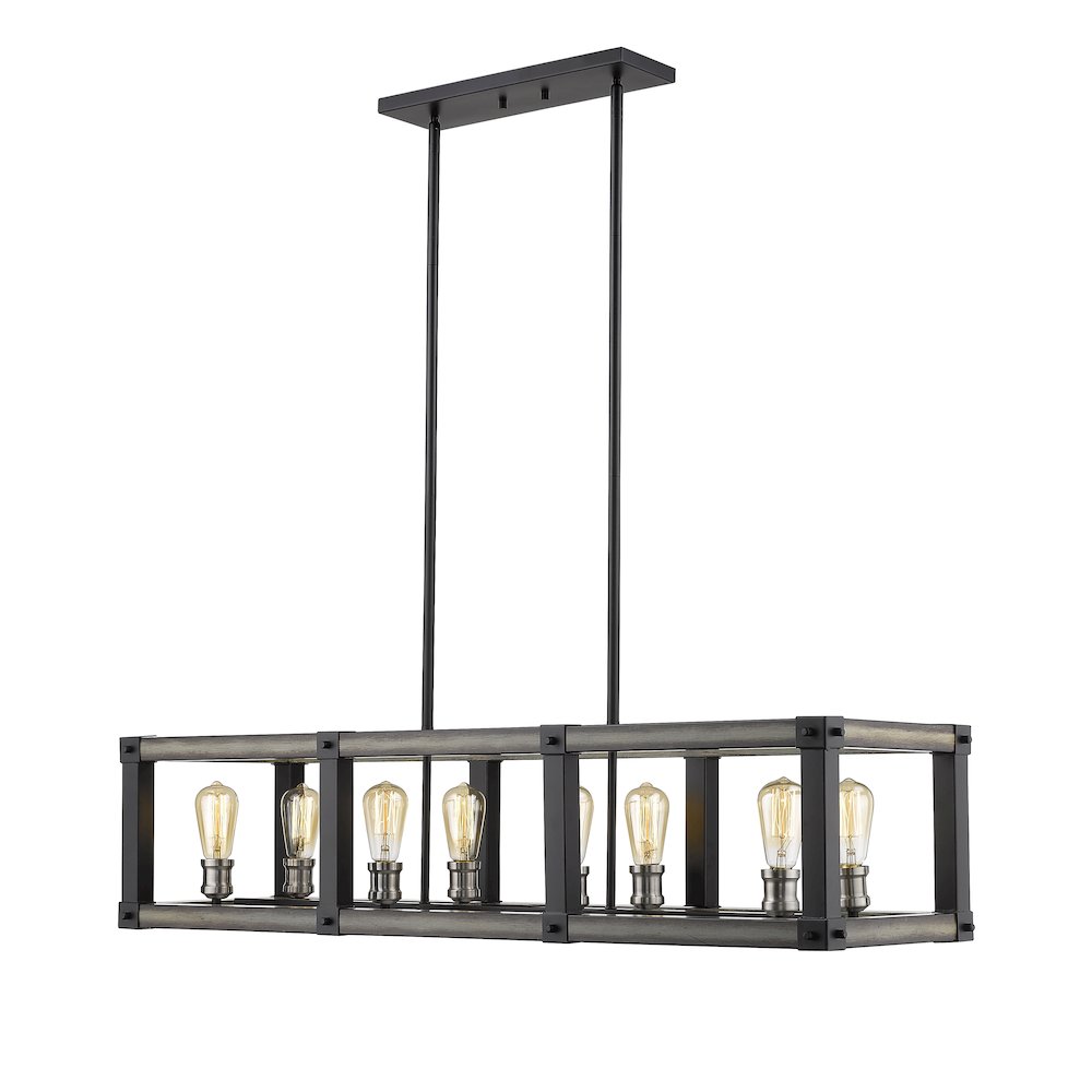 Z-Lite 8 Light Linear Chandelier