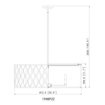 Z-Lite 10 Light Pendant