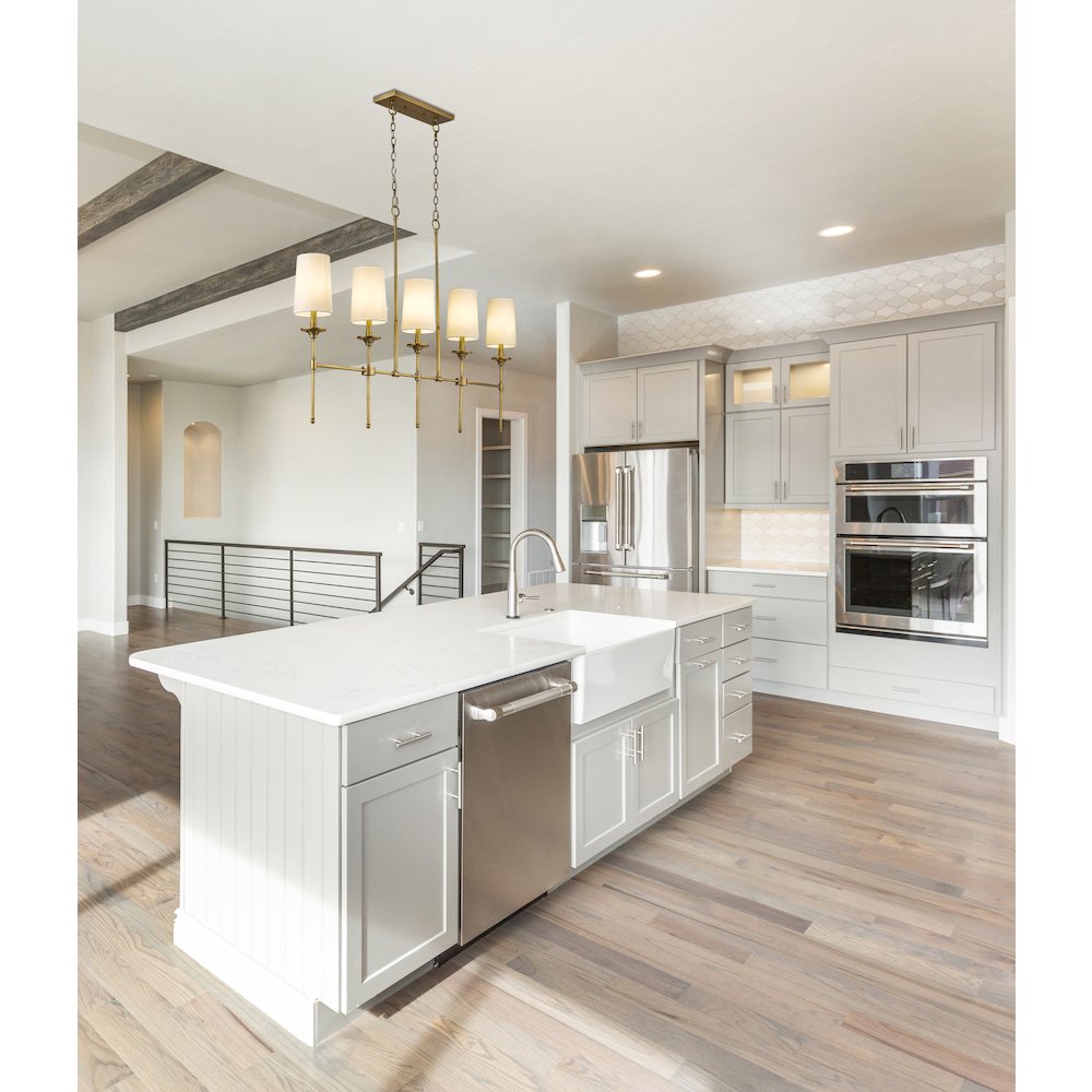 Z-Lite 5 Light Linear Chandelier