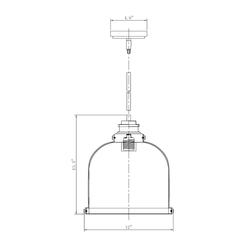 Z-Lite 1 Light Pendant