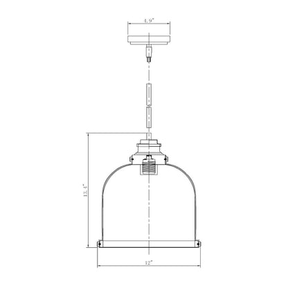 Z-Lite 1 Light Pendant