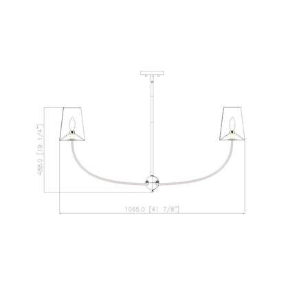 Z-Lite 6 Light Chandelier