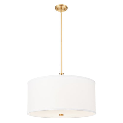 Z-Lite 1 Light Pendant, Modern Gold