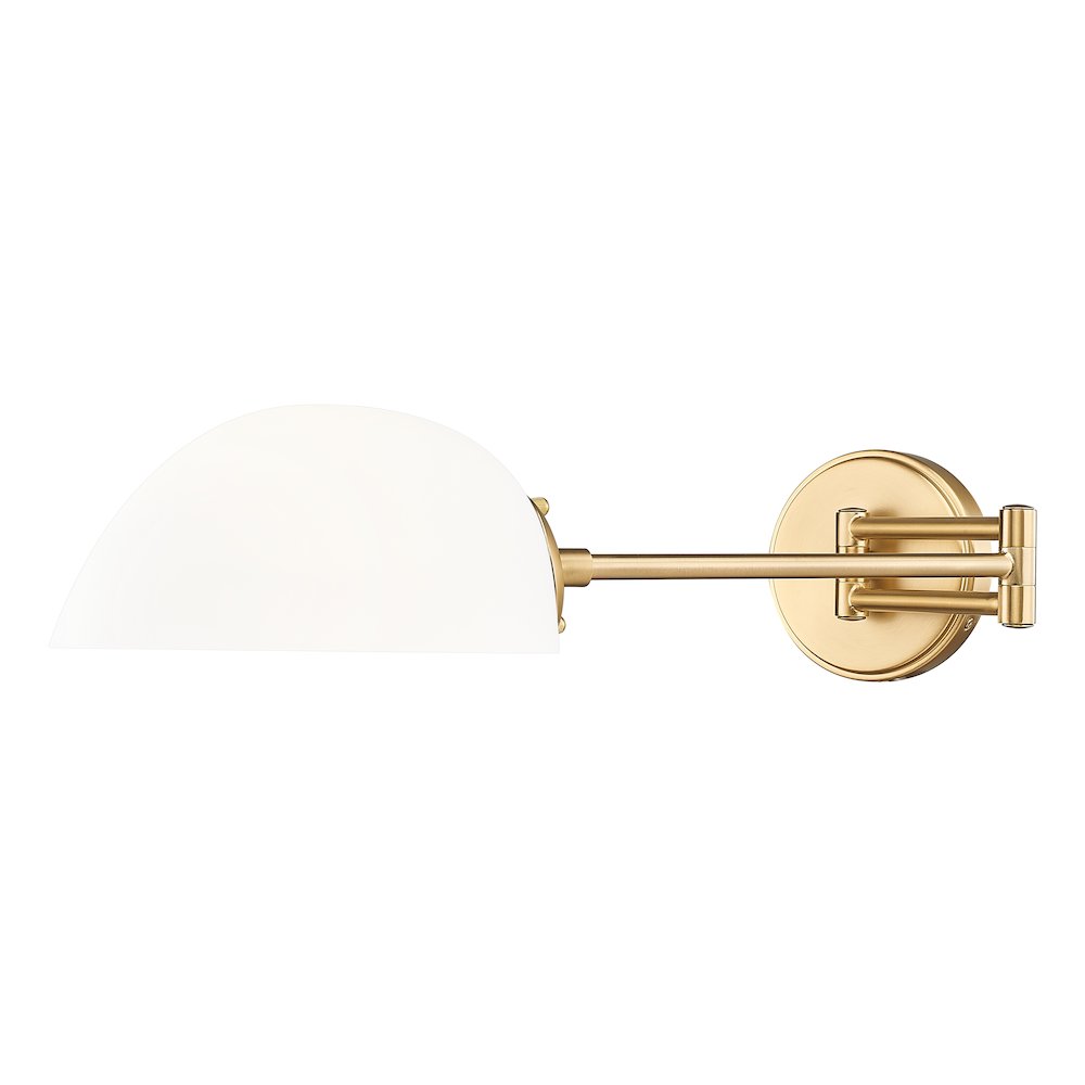 Z-Lite 1 Light Wall Sconce, Modern Gold