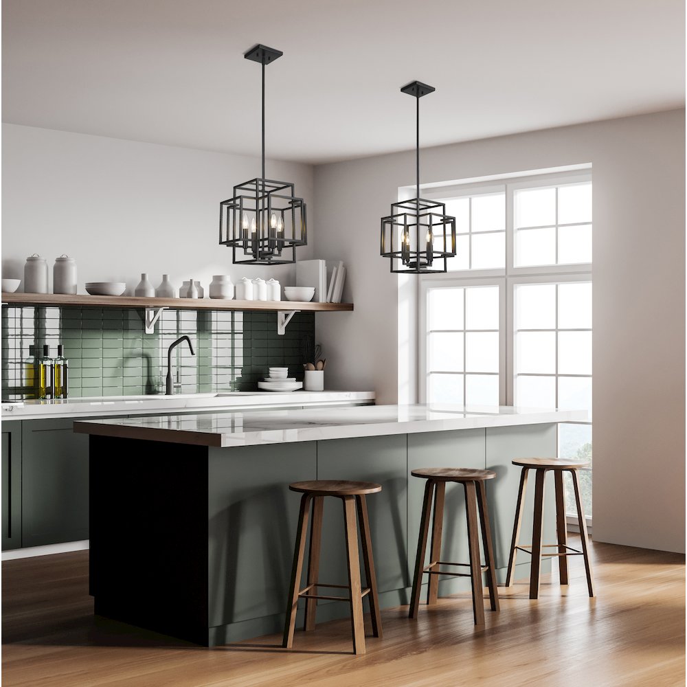 Z-Lite 4 Light Pendant