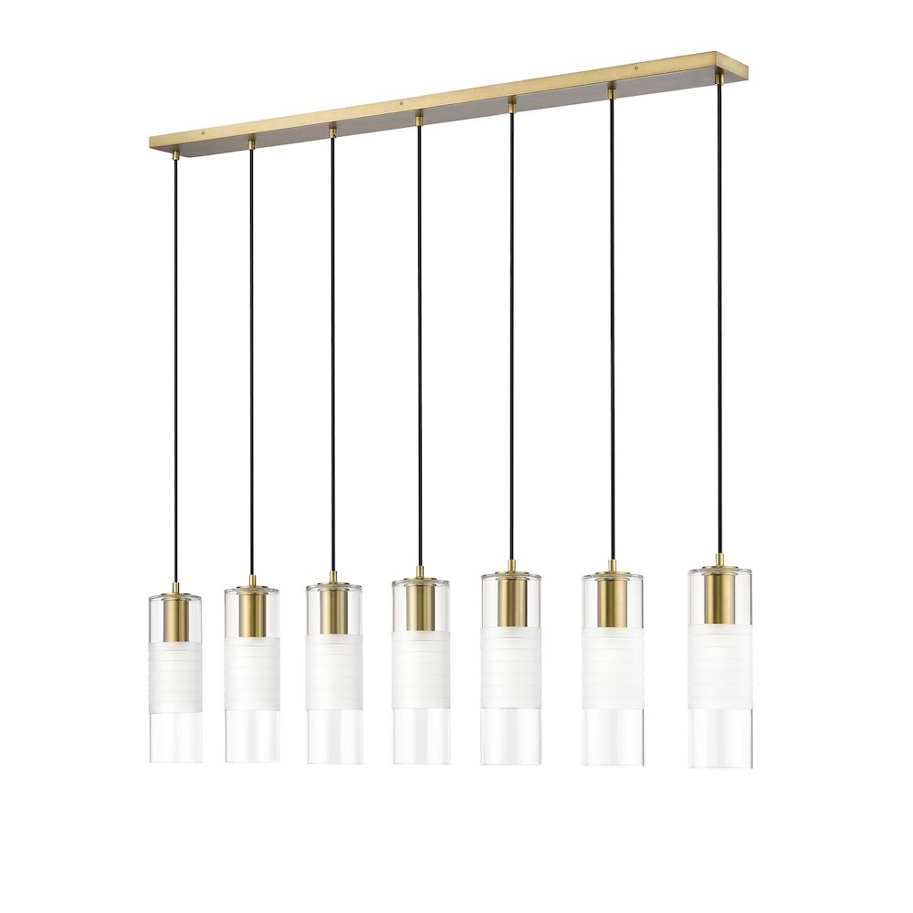 Z-Lite 7 Light Linear Chandelier
