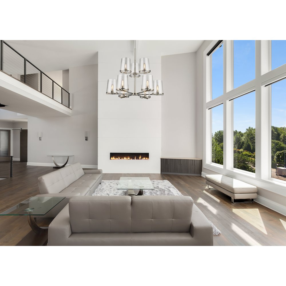Z-Lite 9 Light Chandelier