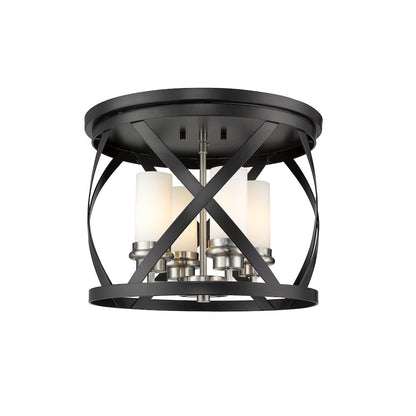 Z-Lite 4 Light Flush Mount