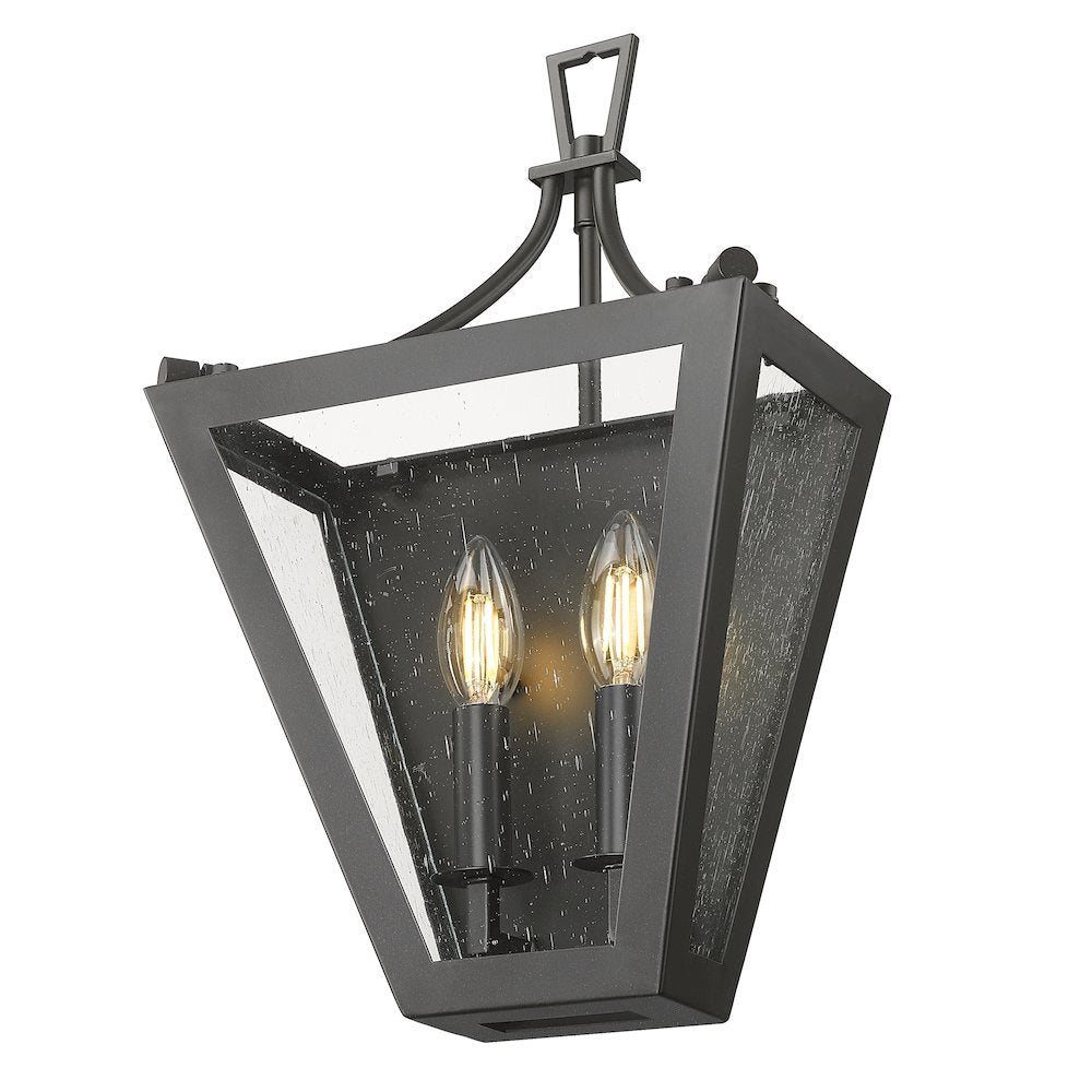 Z-Lite 2 Light Wall Sconce, Iron Ore