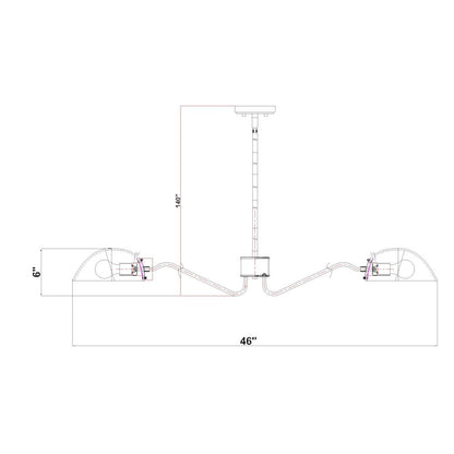Z-Lite 8 Light Chandelier, Brushed Nickel