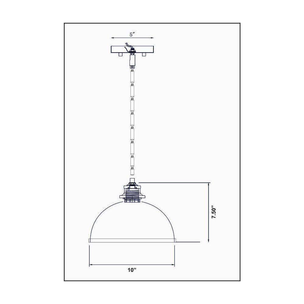 Z-Lite 1 Light Pendant