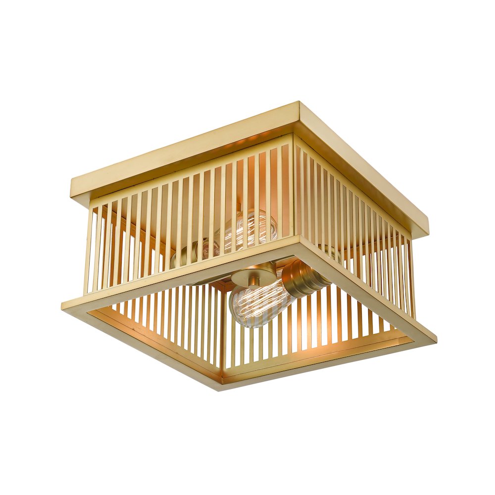Z-Lite 2 Light Flush Mount