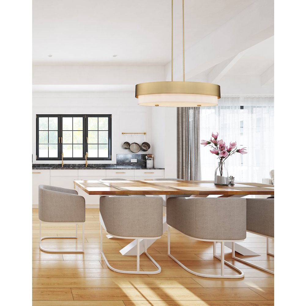 Z-Lite 5 Light Linear Chandelier