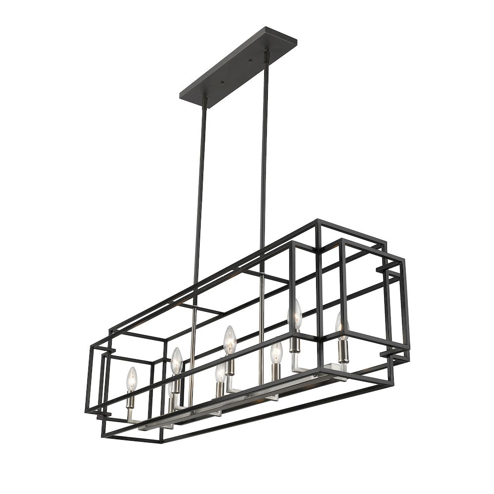 Z-Lite 8 Light Linear Chandelier