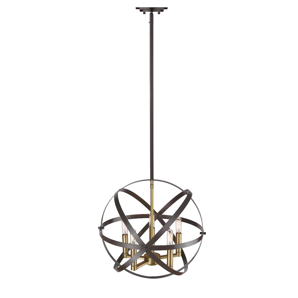 Z-Lite 5 Light Pendant